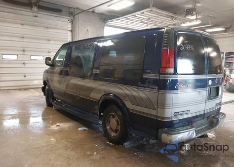 2000 Chevrolet Express Upfitter Pkg. from USA, damaged, VIN 1GBFG15R4Y1202496